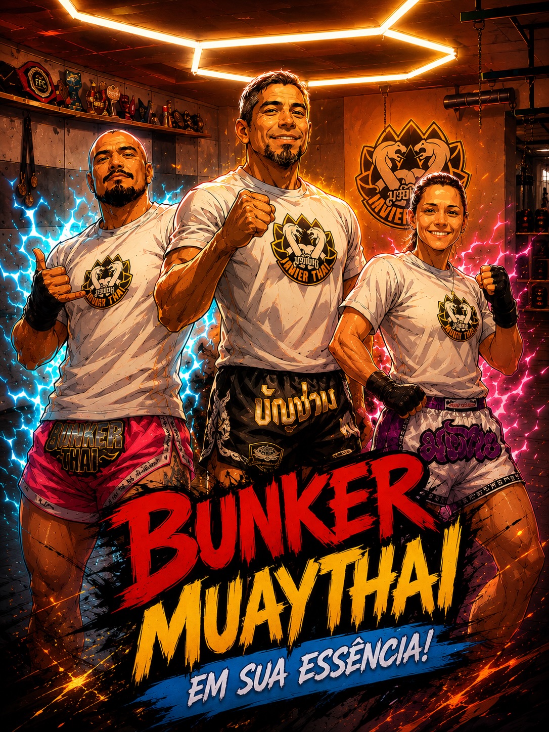 Treino Muay Thai Rafael Berquo